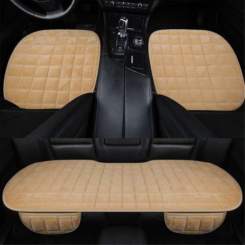 Car Seat Covers Fit Truck Suv Van Car Non Slide Winter Warm Protector Mat Pad Keep Warm Car Interior