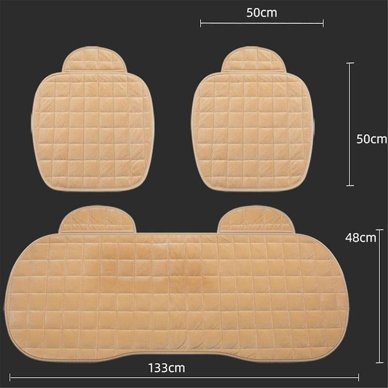 Car Seat Covers Fit Truck Suv Van Car Non Slide Winter Warm Protector Mat Pad Keep Warm Car Interior