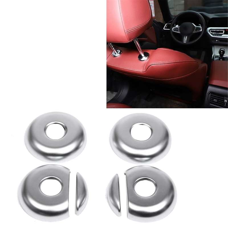 Car Seat Headrest Adjust Button Base Cover Trim Interior for 3 4 Series G20 G22 2022-2023 Car Acces