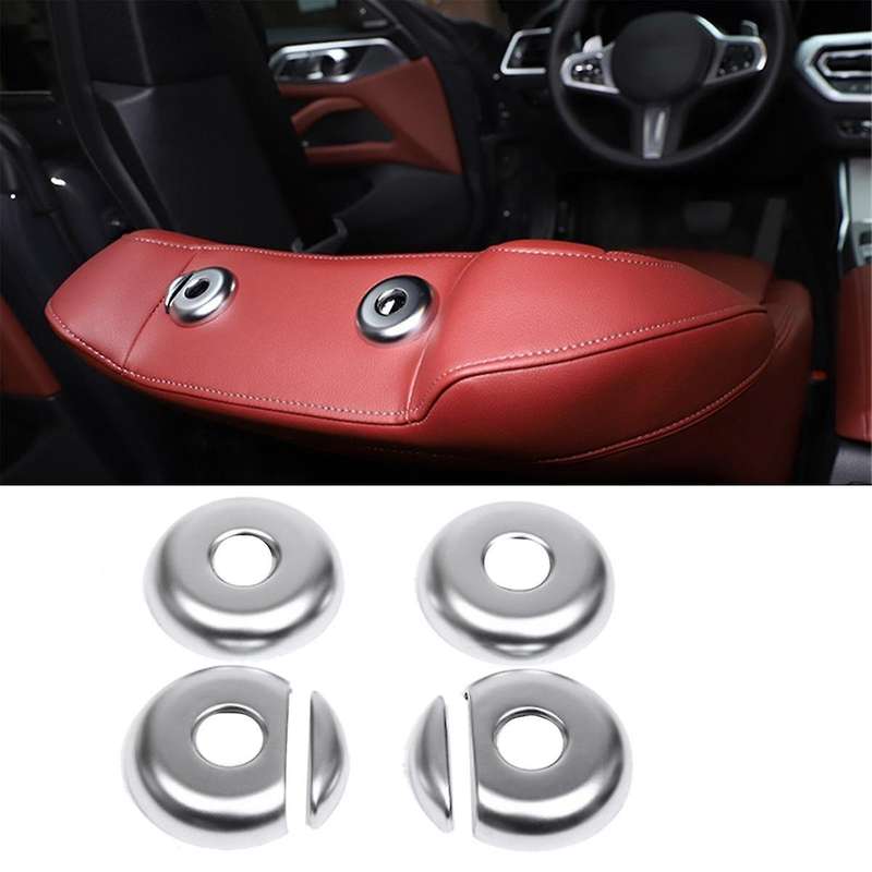 Car Seat Headrest Adjust Button Base Cover Trim Interior for 3 4 Series G20 G22 2022-2023 Car Acces