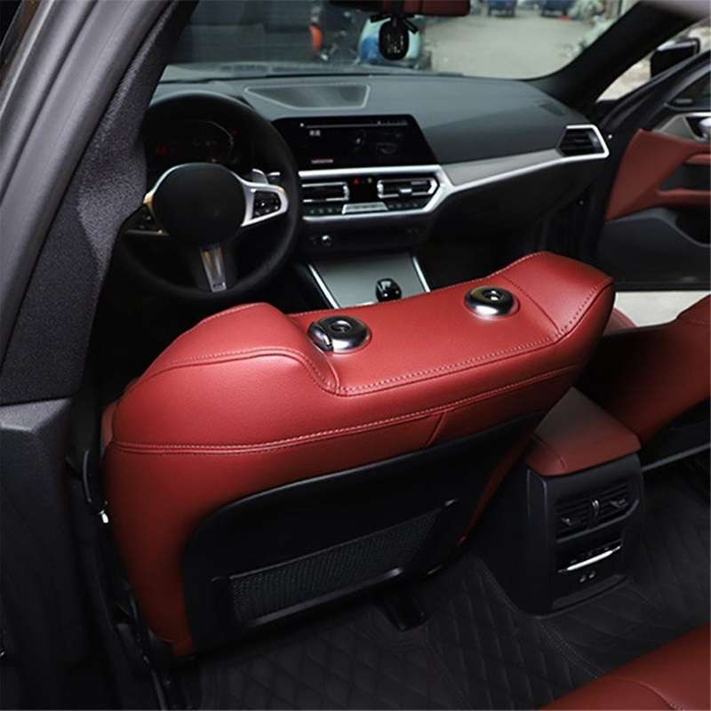 Car Seat Headrest Adjust Button Base Cover Trim Interior for 3 4 Series G20 G22 2022-2023 Car Acces