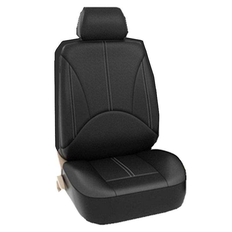 Car Seat Covers Full Set - Premium Faux Leather Automotive Front Seat Protectors for Car Truck SUV