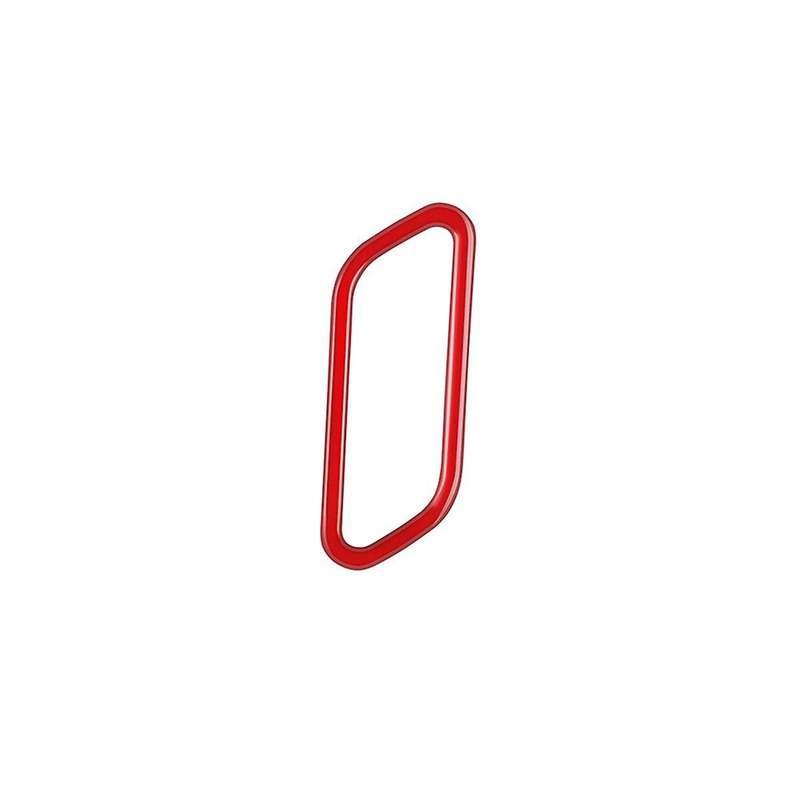 Car Seat Memory Adjustment Button Trim Frame for 2024 Car Interior Accessories Red