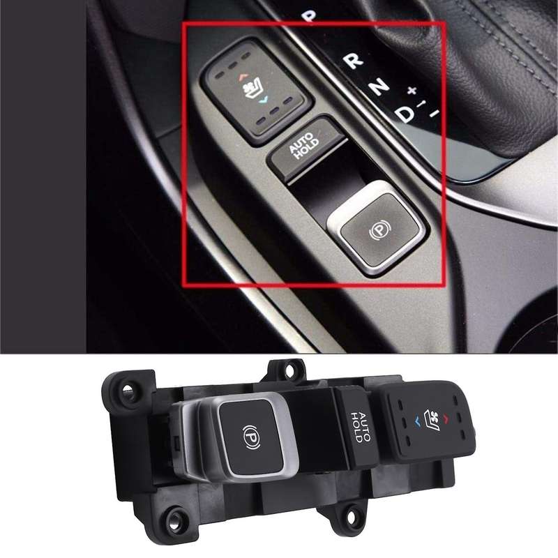 Car Seat Heating Switch Button Seat Ventilation Brake Seat Heating Window Switch for IX45 93310-2W31