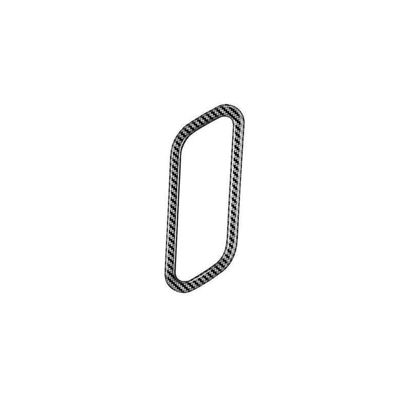 Car Seat Memory Adjustment Button Trim Frame for 2024 Car Interior Accessories Carbon Fiber Pattern