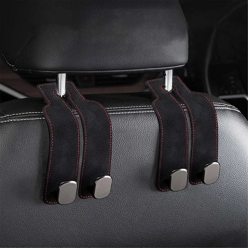 Car Seat Hooks, Headrest Hooks Car Purse Hook Headrest, Rest Hooks Seat Back Organizers Phone Holder