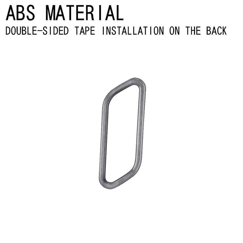 Car Seat Memory Adjustment Button Trim Frame for 2024 Car Interior Accessories Wood Grain