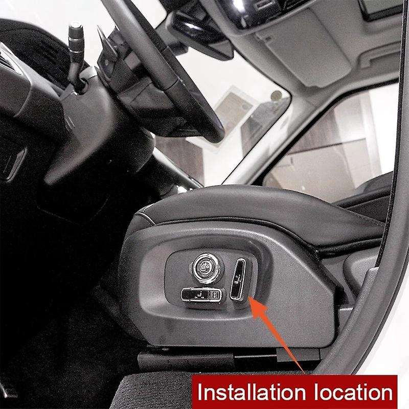 Car Seat Side Adjustment Button Cover Trim Parts for 5 Range Sport Evoque -