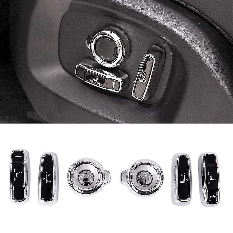 Car Seat Side Adjustment Button Cover Trim Parts for 5 Range Sport Evoque -