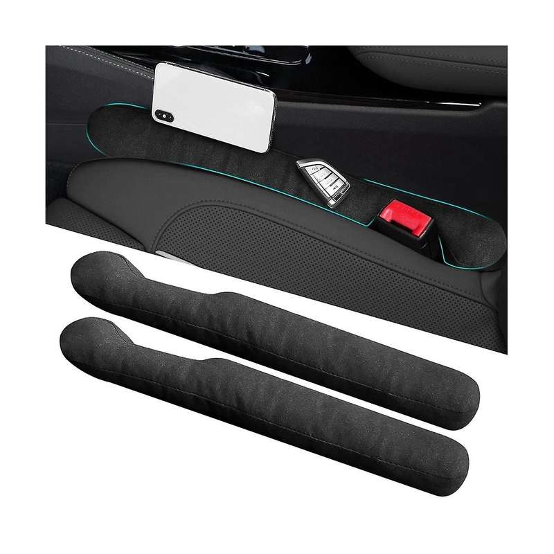 Car Seat Space Filler 2 Pack, Universal Organizer for Car Suv Truck to Fill The Space Between Seat