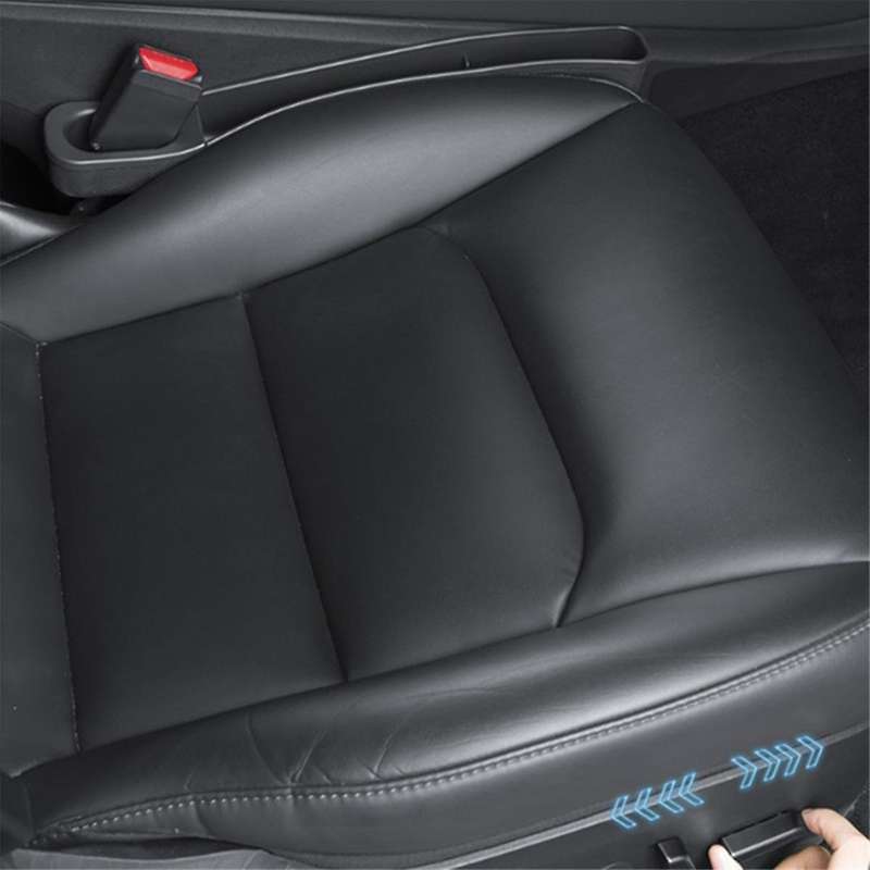Car Seat Space Filler Organizer Box for Model Y/3 24 Console Side Extra Storage Seat Crevice Storag