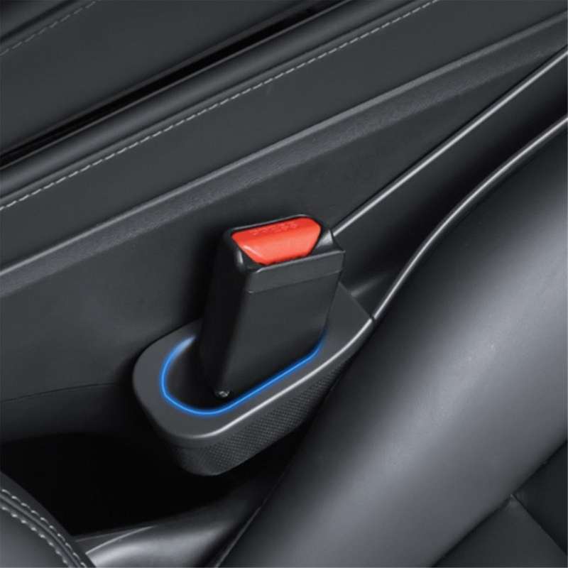 Car Seat Space Filler Organizer Box for Model Y/3 24 Console Side Extra Storage Seat Crevice Storag
