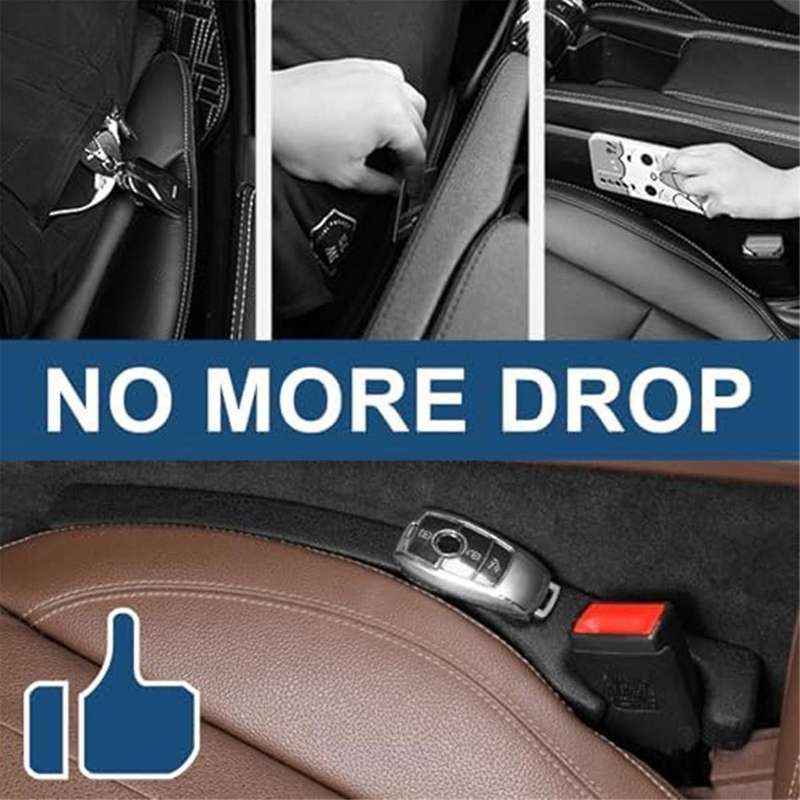 Car Seat Space Filler, Suitable for Car Suv Truck Filling Space Between Seat and Console Cell Phone
