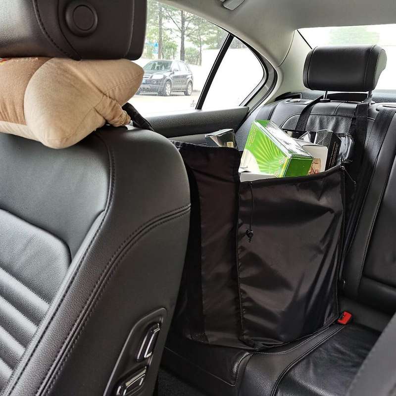 Car Seat Storage Organizer, Large Capacity Front and Rear Seat Storage Bag,Oxford Cloth Backseat Sto