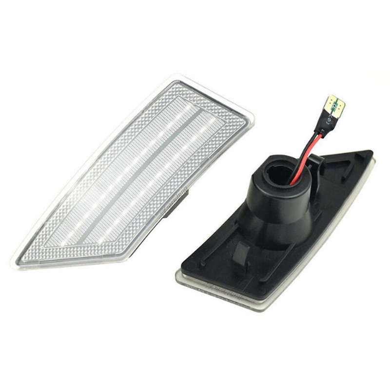 Car Sequential Blinker Dynamic LED Side Marker Light Front Bumper Turn Signal Lamp for 2019-2020