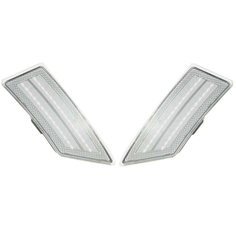 Car Sequential Blinker Dynamic LED Side Marker Light Front Bumper Turn Signal Lamp for 2019-2020