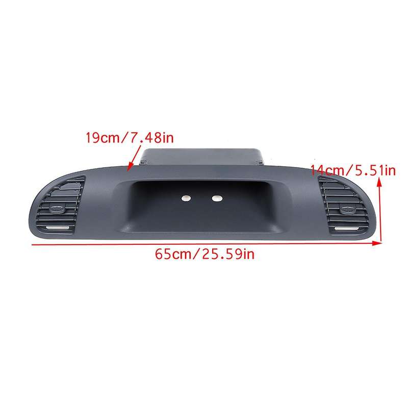 Car Shelf Passenger Compartment with Hood for for Sprinter 1999-2006 Instrument Panel Outlet 901680