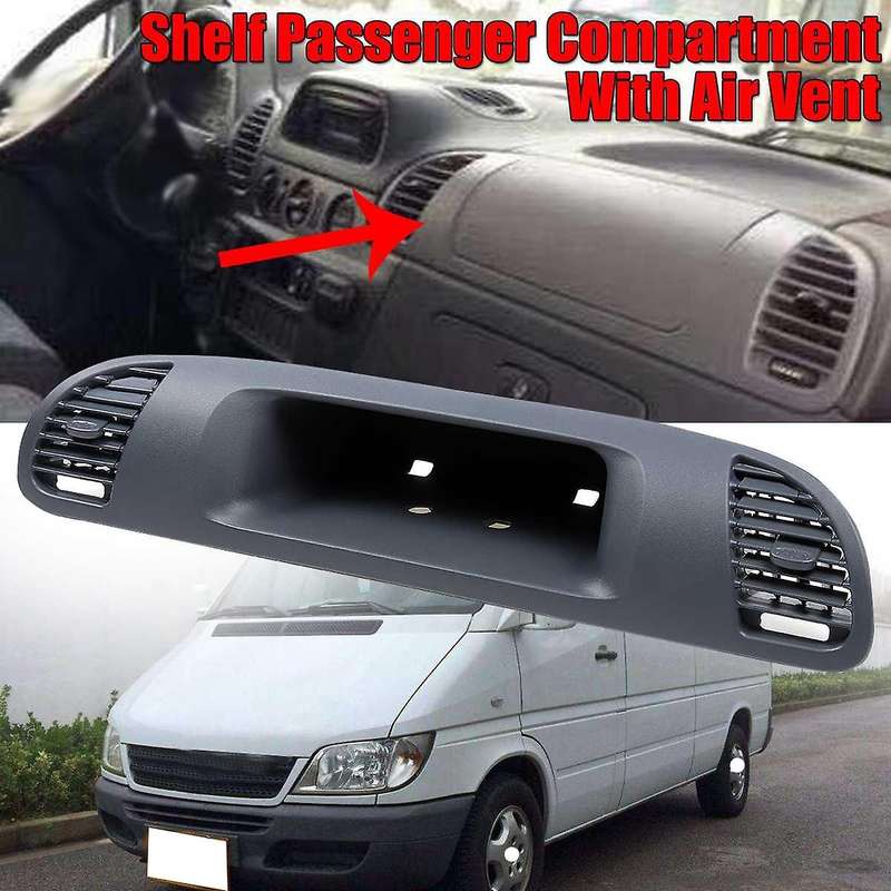 Car Shelf Passenger Compartment with Hood for for Sprinter 1999-2006 Instrument Panel Outlet 9016801