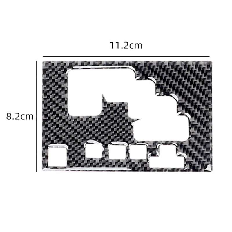 Car Shift Decoration Cover Trim for 4runner 2010-2021 Car Accessory Car Carbon Fiber Interior Trim