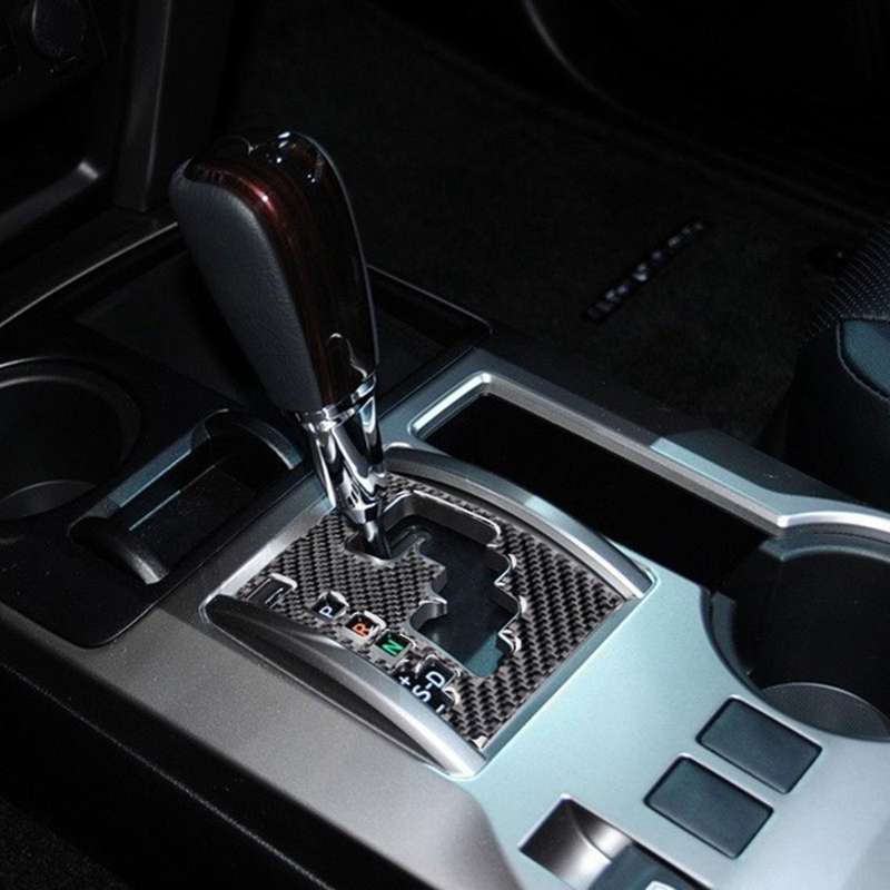 Car Shift Decoration Cover Trim for 4runner 2010-2021 Car Accessory Car Carbon Fiber Interior Trim