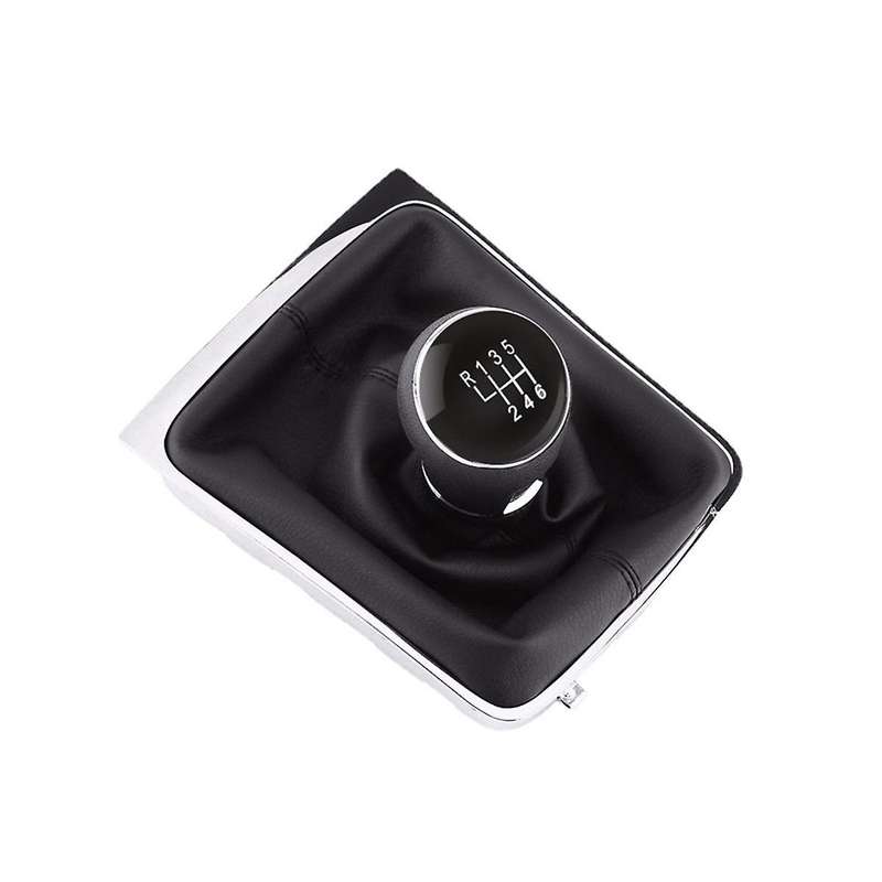 Car Shift Handball with Dust Cover for 5 Speed Gear Knob Gear Lever 6R0711113MQ