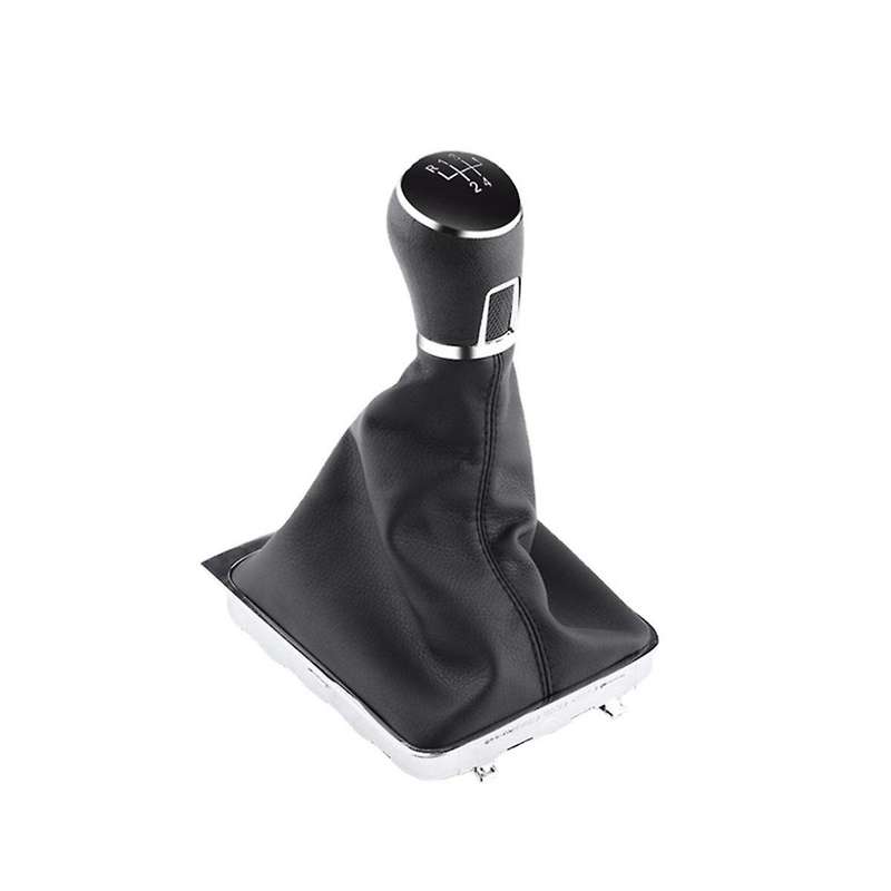 Car Shift Handball with Dust Cover for 5 Speed Gear Knob Gear Lever 6R0711113MQ