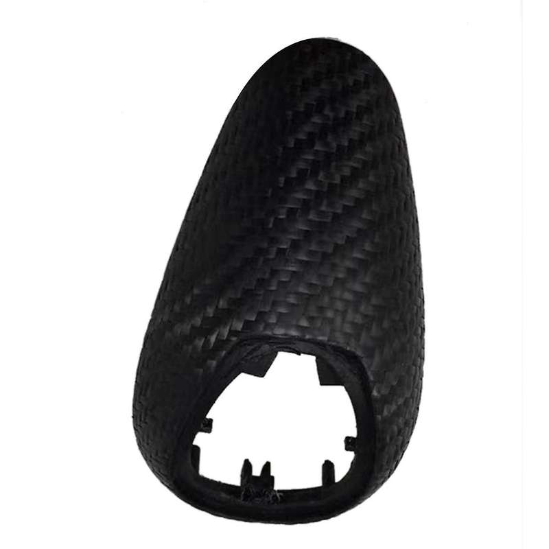 Car Shift Knob Cover Trim for M2 F87 M3 F80 F82 F83 M5 F10 Woven Carbon Fiber
