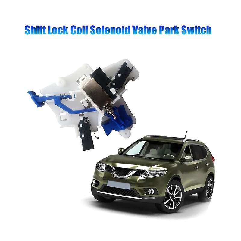 Car Shift Lock Coil Solenoid Valve Park Switch 34950-4CL0B for Rogue 2014-2019 Electronic Shift Swit