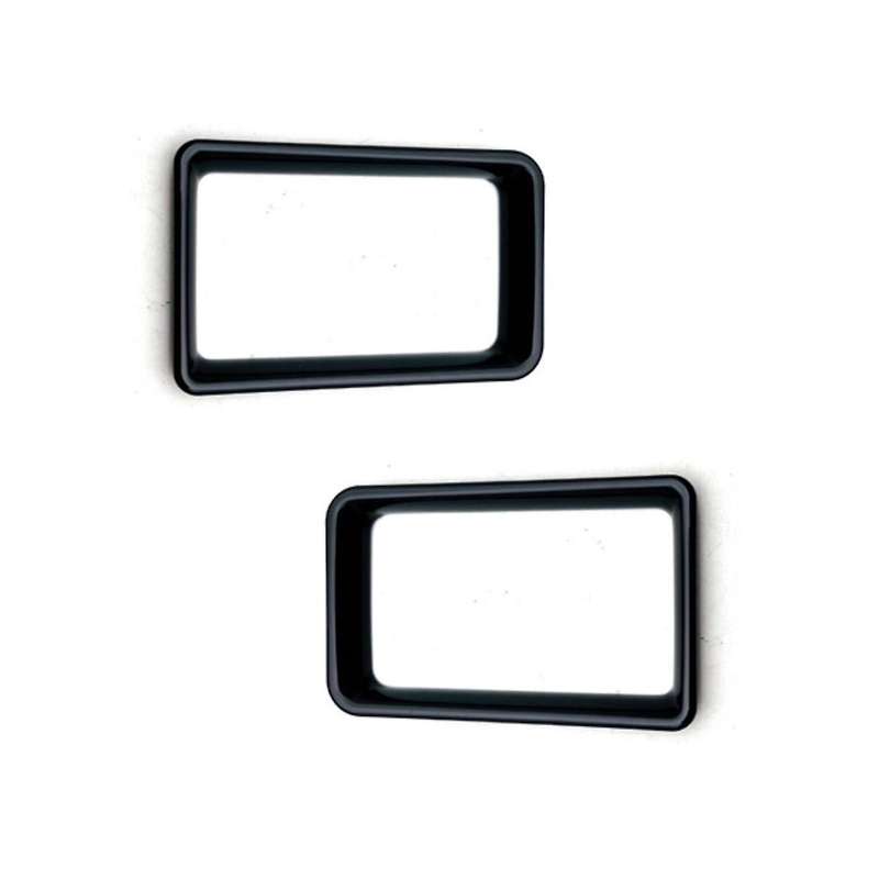 Car Side Air Condition Outlet Vent Cover Trim Decoration for 2020-2023 Rhd Accessories - Black