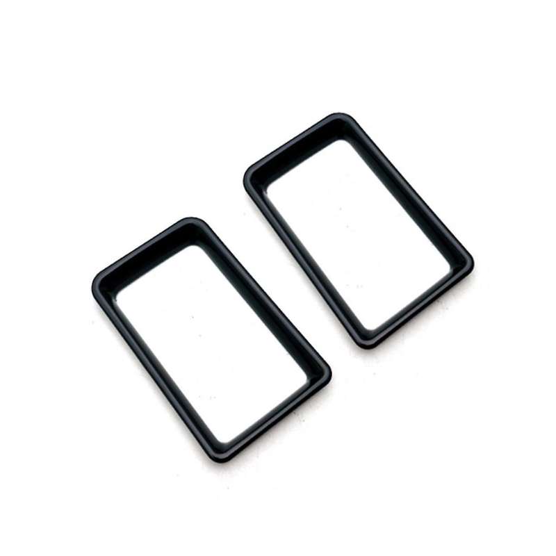 Car Side Air Condition Outlet Vent Cover Trim Decoration for 2020-2023 Rhd Accessories - Black