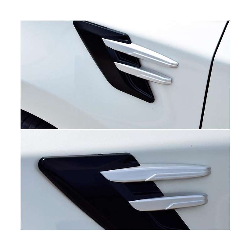 Car Side Air Intake Hood Vent Decoration Car Side Vent Hood Car Personality Modification Exterior De