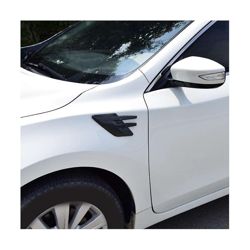 Car Side Air Intake Hood Vent Decoration Car Side Vent Hood Car Personality Modification Exterior De