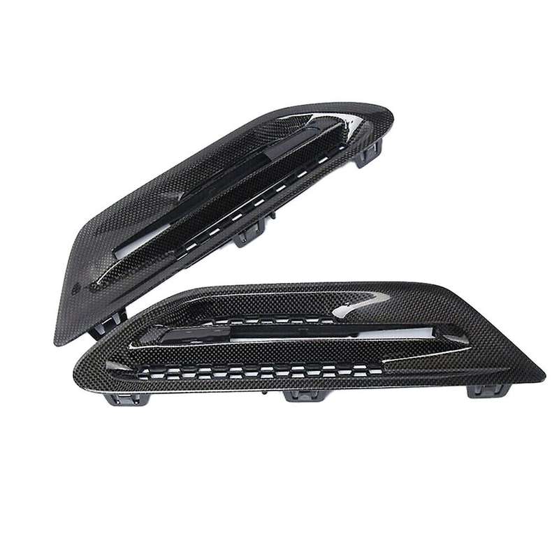 Car Side Air Vent Cover Trim Side Cover Grille for F10 Sedan 5-Series M5 2011-2017 4DR Carbon Fiber