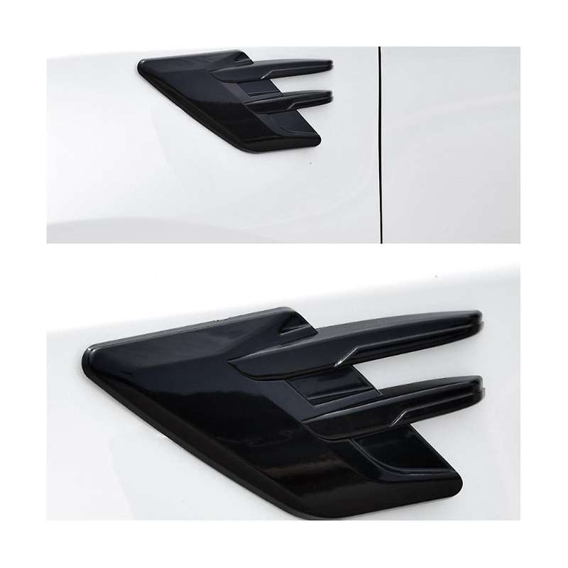 Car Side Air Intake Hood Vent Decoration Car Side Vent Hood Car Personality Modification Exterior De