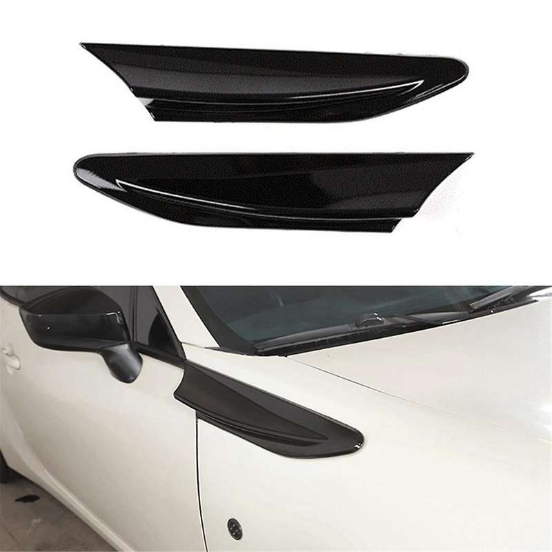 Car Side Blades Side Air Outlet Trim Covers Automotive Exterior Accessories for 86 Brz 2012-2020