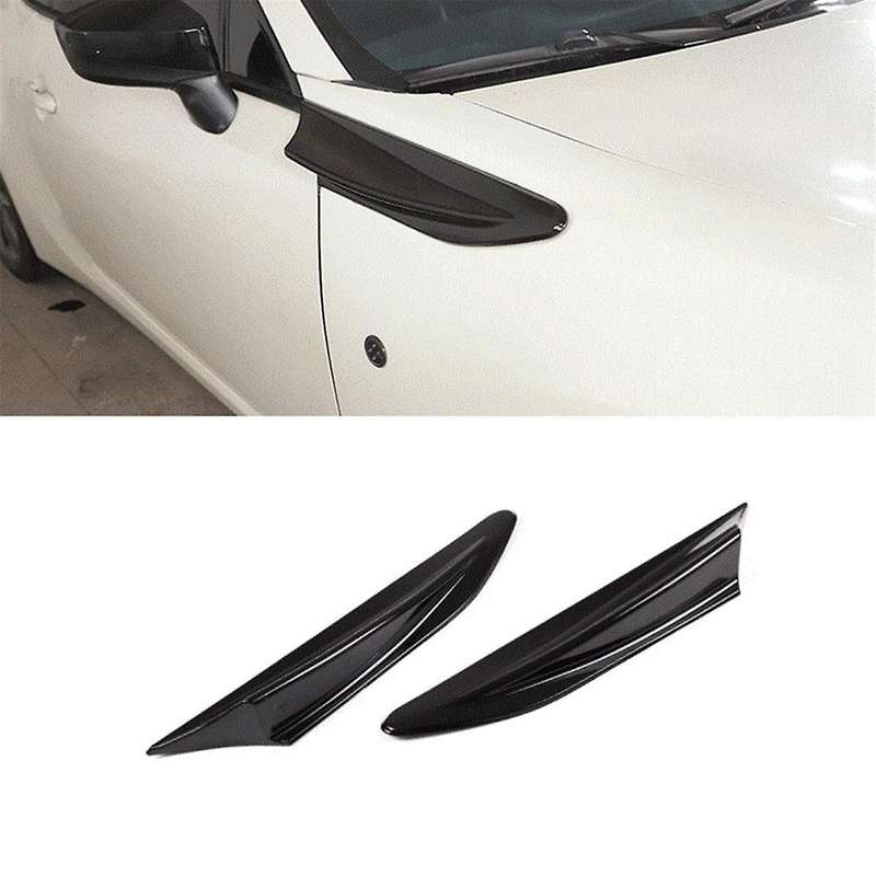 Car Side Blades Side Air Outlet Trim Covers Automotive Exterior Accessories for 86 Brz 2012-2020