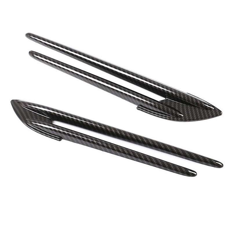 Car Side Air Vent Wing Trim Cover Strip for BRZ 2017-2020(Carbon Fiber)