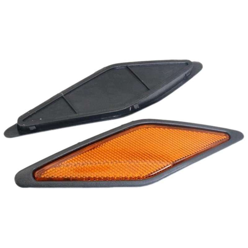 Car Side Bar Light Reflector Rear Fog Light Return Reflector for Montero 2000-2003 MR495067 MR495068