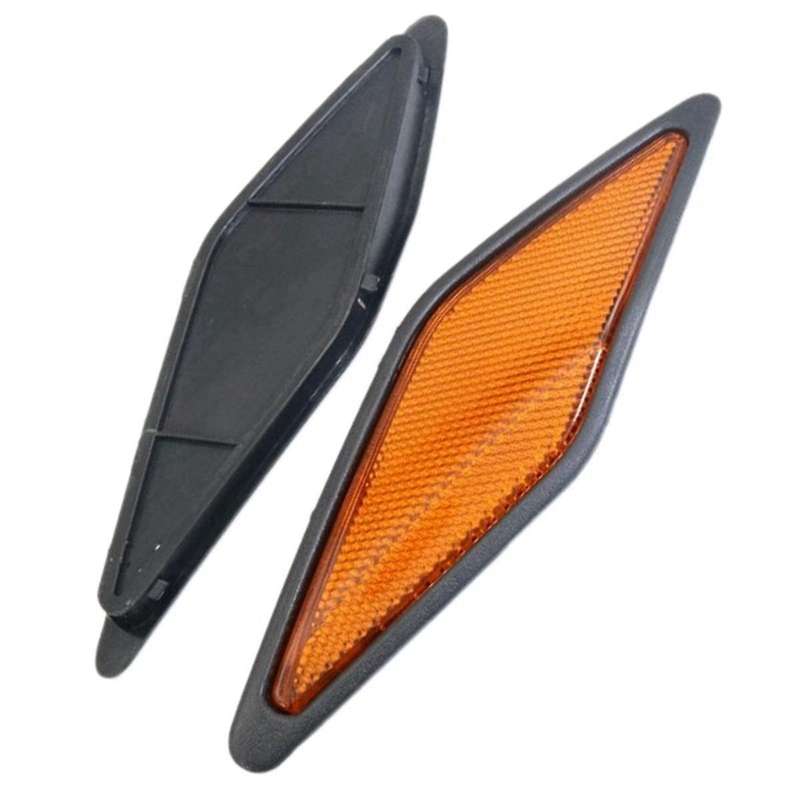 Car Side Bar Light Reflector Rear Fog Light Return Reflector for Montero 2000-2003 MR495067 MR495068