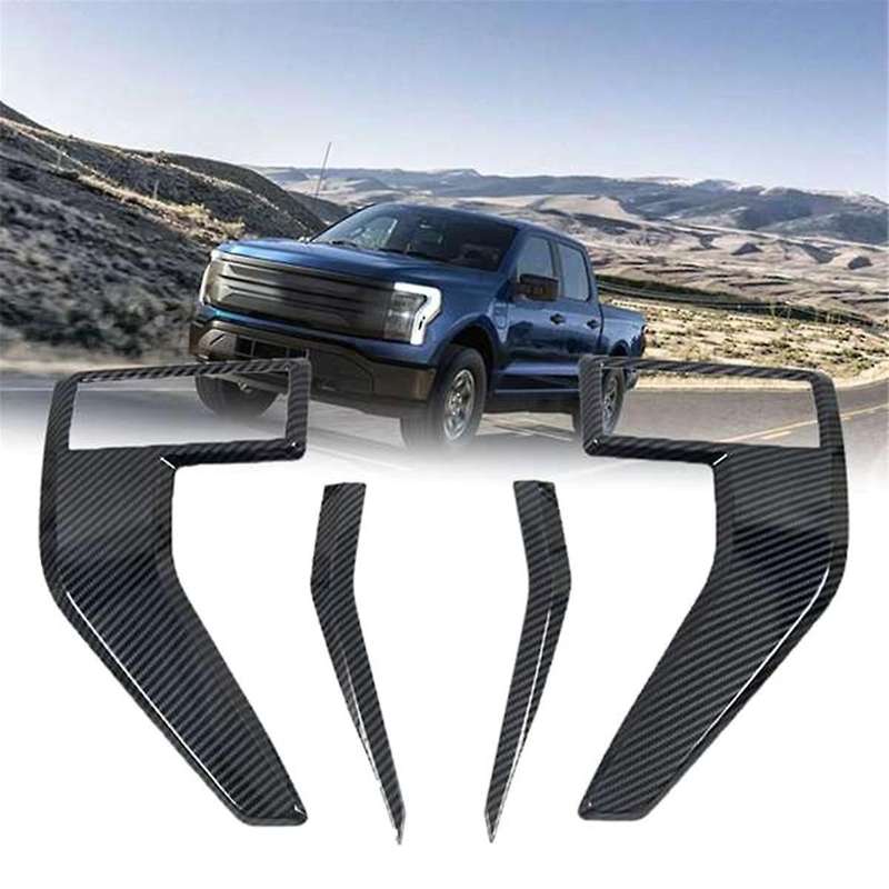 Car Side Cover Trims Decorative Stickers for 2021 2022 2023 Carbon
