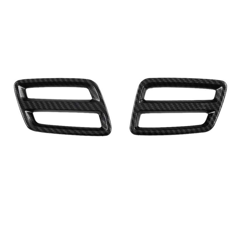 Car Side Dashboard Upper Air Vent Cover Trim Decoration Carbon Fiber Look for TANG