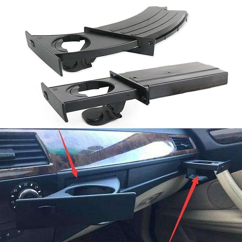 Car Side Cup Holder Driver Passenger for  5-Series E60 E61 M5 530I 528I 2004-2010 51459125622 514591