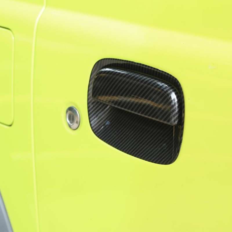 Car Side Door Rear Tail Door Handle Decoration Cover for Jimny 2019 2020