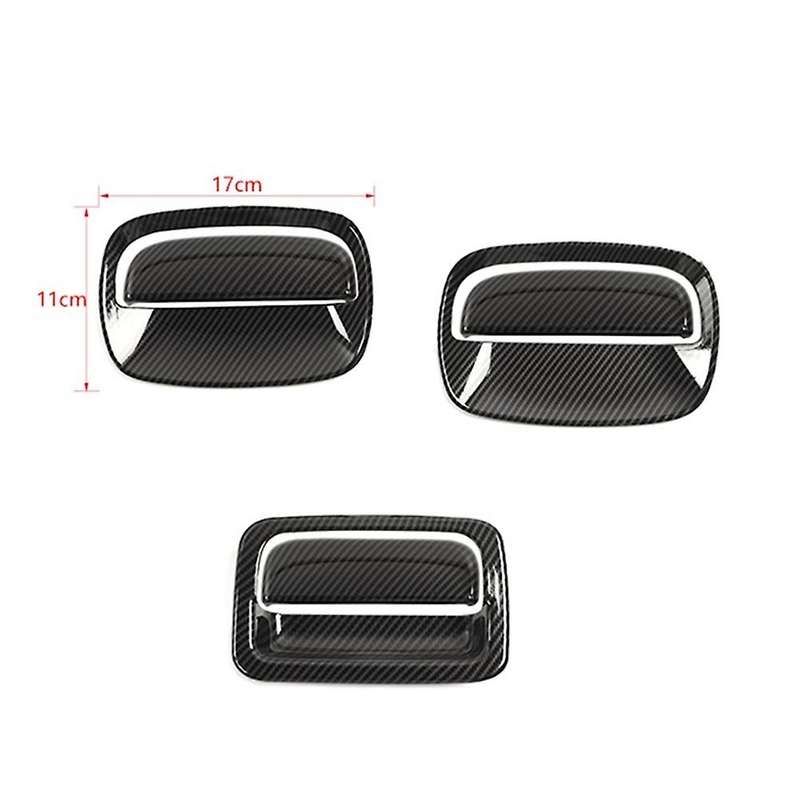 Car Side Door Rear Tail Door Handle Decoration Cover for Jimny 2019 2020