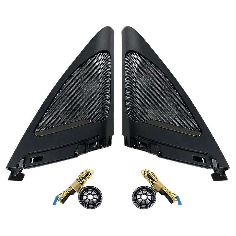 Car Side Door Tweeters and Tweeters Frame Covers for F30 F31 F35 3GT F34 Audio Trumpet Head Door Tre