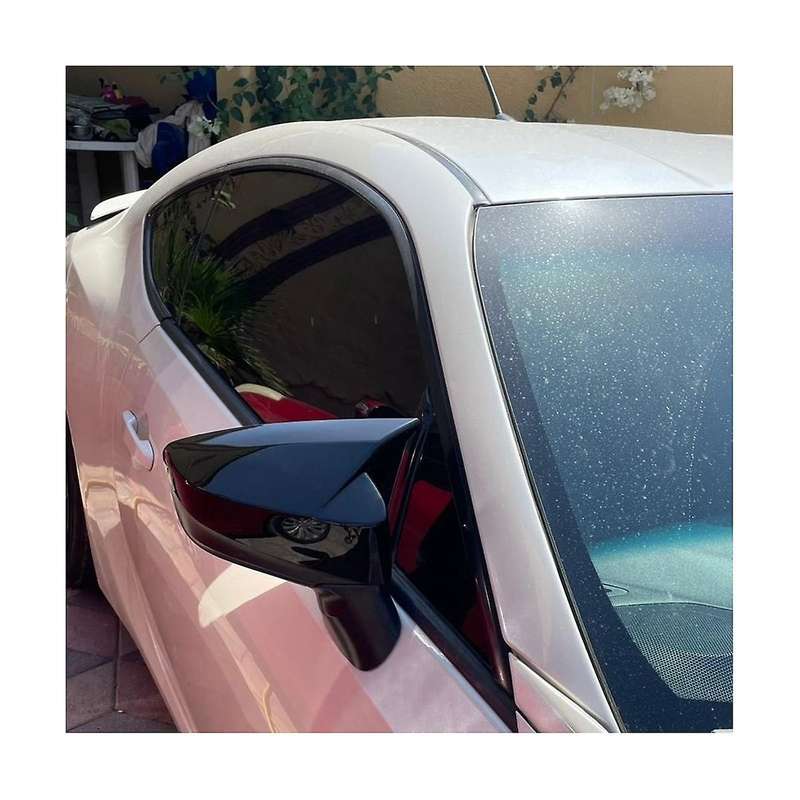 Car Side Door Rearview Mirror Cover Trims Auto Exterior Accessories for Gt 86 Gt86 Brz 2012-2020(bl