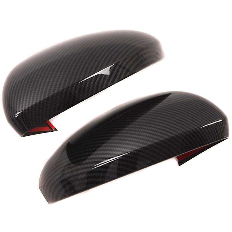 Car Side Door Rearview Mirror Protect Cover Trim for Sylphy 2020 Carbon Fiber ABS Chrome