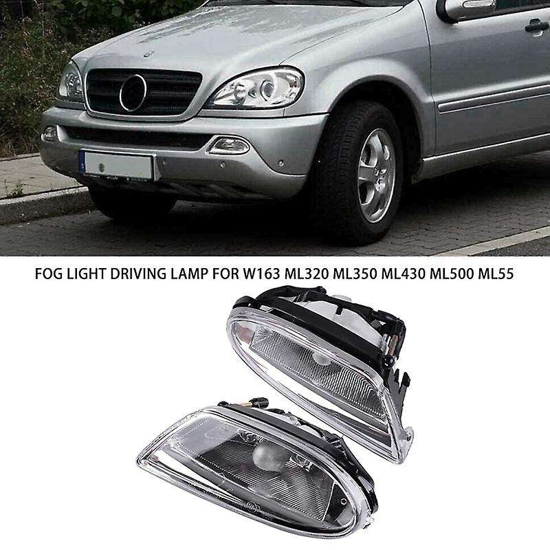 Car Side LED Daytime Running Light Fog Lamp for W163 ML320 ML350 ML430 ML500 ML55 1638200328 1638200
