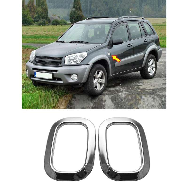 Car Side Lamp Cover Side Light Protection Trim for VIOS 1996-2006 Accessories
