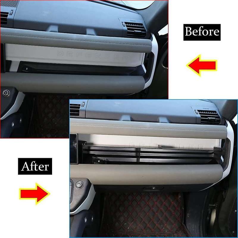 Car Side Glove Storage Box for 90 110 2020-2022 Dashboard Storage Organizer Tray Accessories